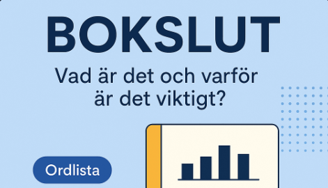 Bokslut - vad är det och varför är det viktigt? Ordlista illustration